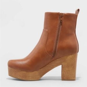 Universal Thread Aggy Ankle Boot - Cognac